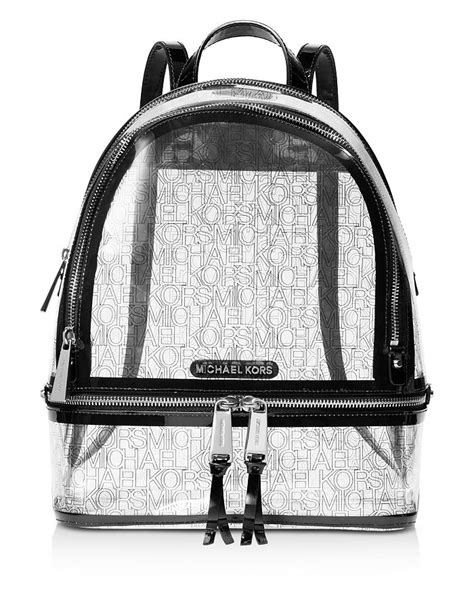 michael kors book bag amazon|Michael Kors clear backpack.